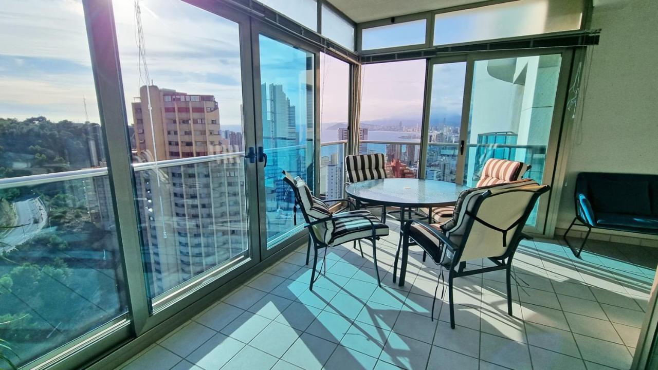 Skyline 14 Large And Sunny All-Day Balcony With Stunning Sea Views 貝尼多姆 外观 照片