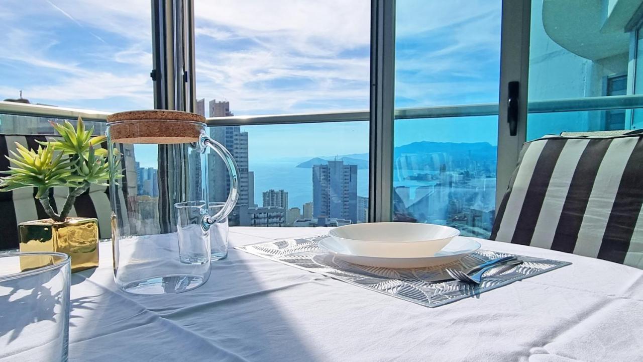 Skyline 14 Large And Sunny All-Day Balcony With Stunning Sea Views 貝尼多姆 外观 照片