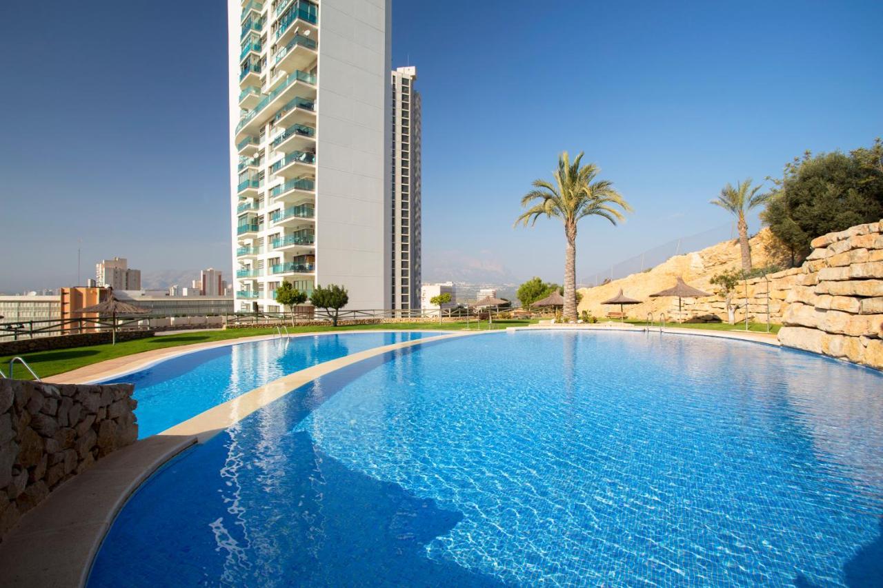 Skyline 14 Large And Sunny All-Day Balcony With Stunning Sea Views 貝尼多姆 外观 照片